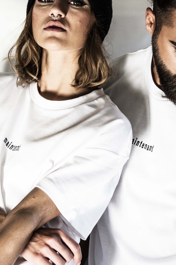 MNTNT Unisex Partner T-shirt aus Biobaumwolle - weiß