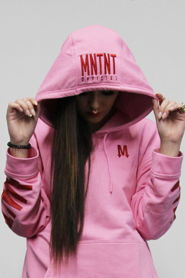 MNTNT Unisex Kapuzensweatshirt - pink